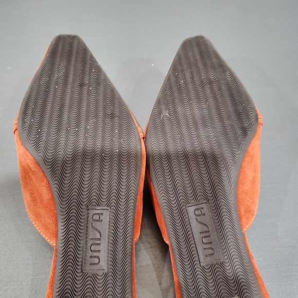 6.5 Unisa slide leather mules Rusty color - Picture 8 of 12